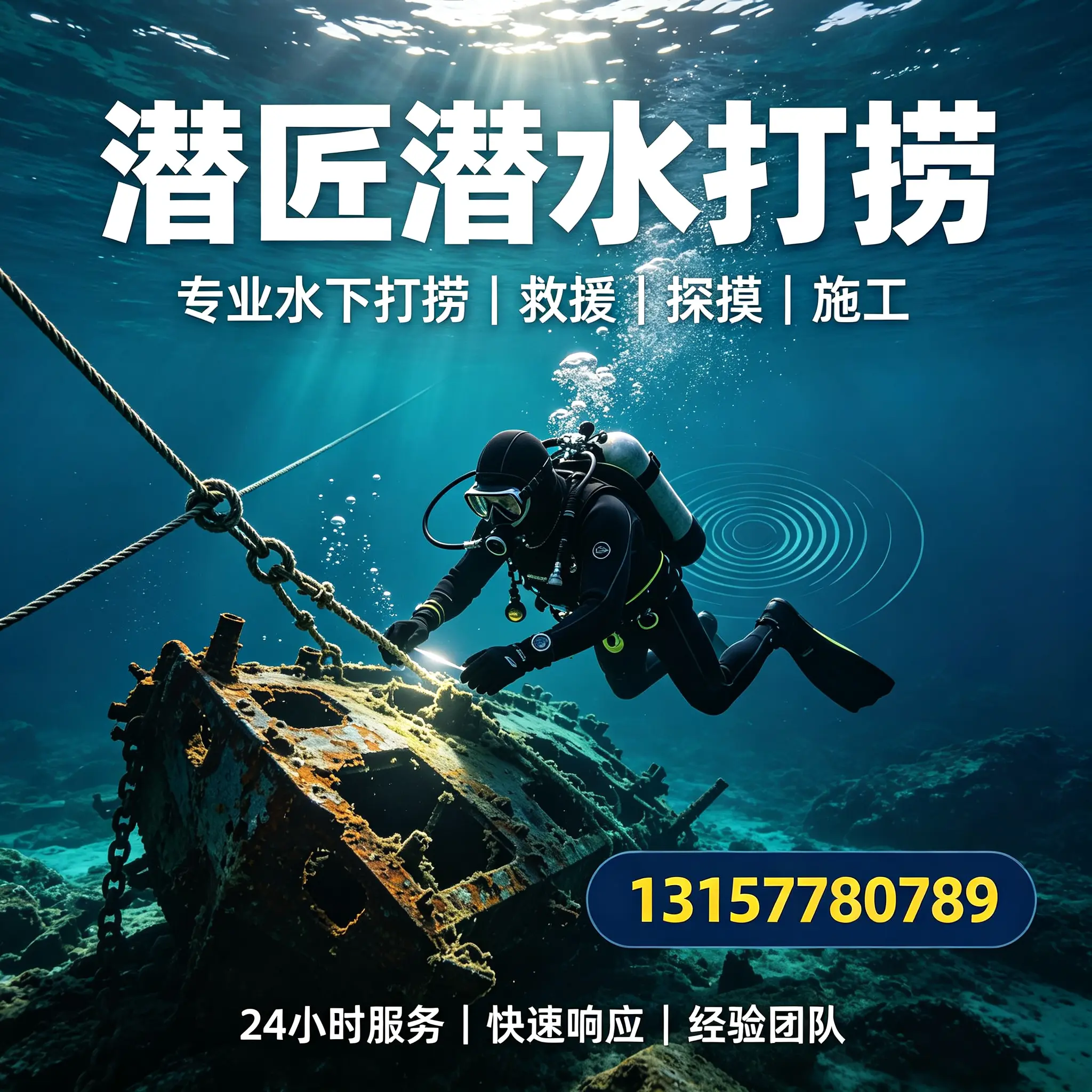 榆林水下打捞作业服务产品